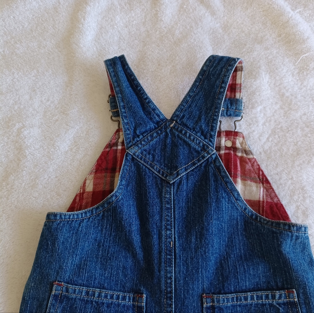 Toddler Denim Bib Ovealls, Size 24 Months - Picture 12 of 16